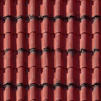 Red Roof Roof Tile Glazed Tile