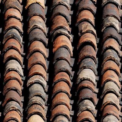 Grey Roof Roof Tile Glazed Tile