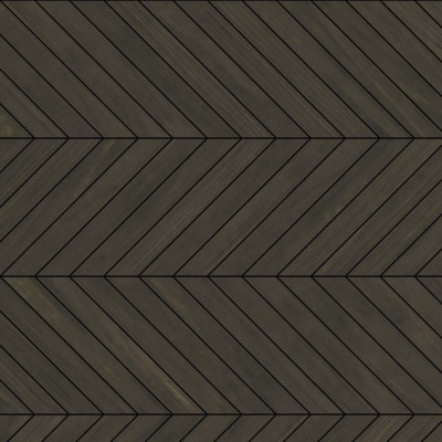 Dark Fishbone Wood Floor