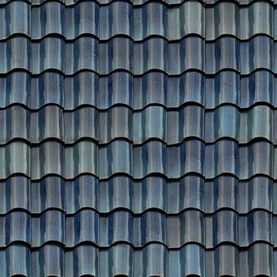 Blue Roof Roof Tile Glazed Tile