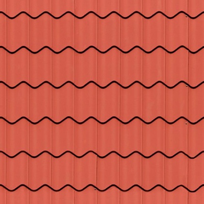 Red Roof Roof Tile Glazed Tile