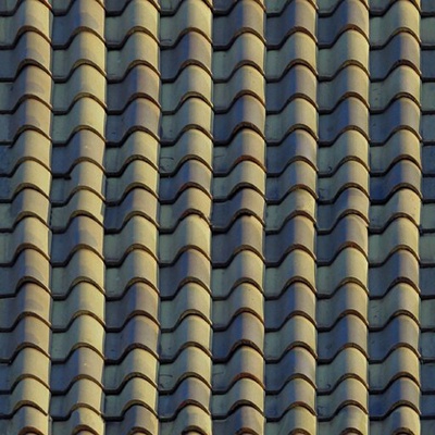 Green Roof Roof Tile Glazed Tile