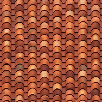 Red Roof Roof Tile Glazed Tile