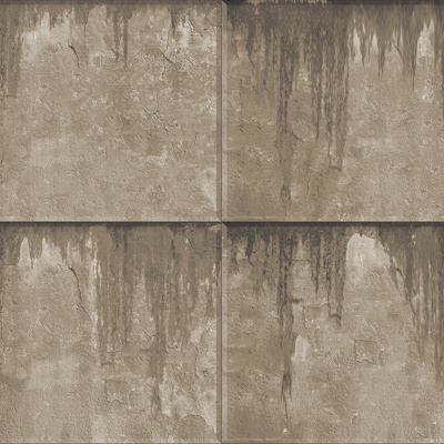 Seamless old concrete cement building exterior wall