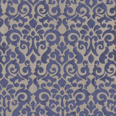 Seamless Blue European French Classical Pattern Wallpaper Wall Cloth Wall Cloth