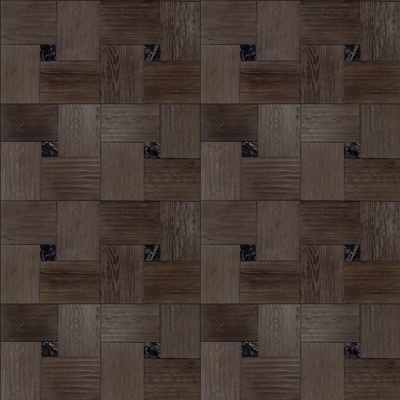 Seamless Geometric Square Parquet Pattern Textured Wood Floor