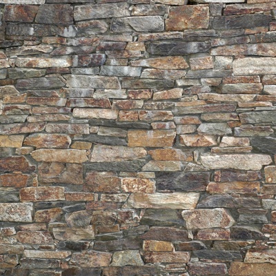 Modern New Chinese Style Other Wall Grey Old Stone Wall Exterior Wall