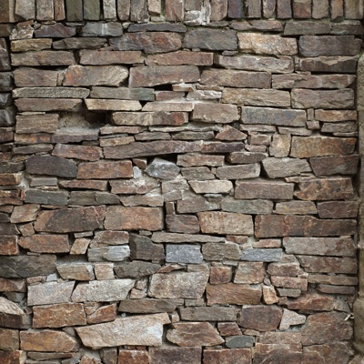 Modern New Chinese Style Other Wall Grey Old Stone Wall Exterior Wall