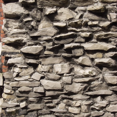 Modern New Chinese Style Other Wall Grey Old Stone Wall Exterior Wall