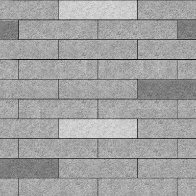 Modern Square Brick Ground Staggering Brick Jumping Color Brick