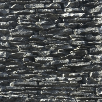 Modern New Chinese Style Other Wall Grey Old Stone Wall Exterior Wall