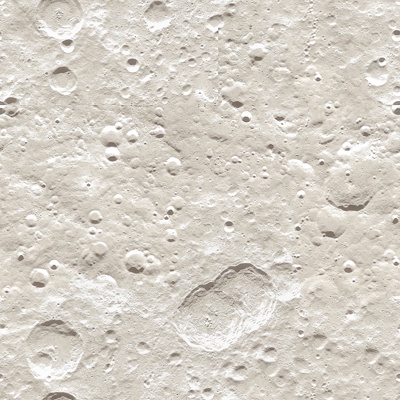 Seamless beige lunar rock crater