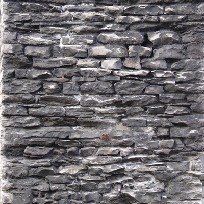 Modern New Chinese Style Other Wall Grey Old Stone Wall Exterior Wall