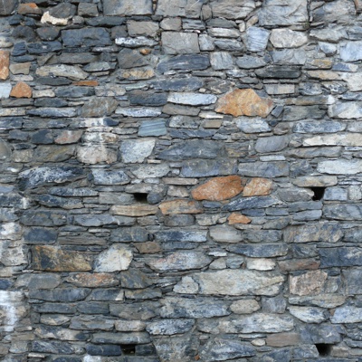 Modern New Chinese Style Other Wall Grey Old Stone Wall Exterior Wall