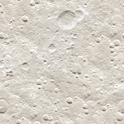 Seamless beige lunar rock crater