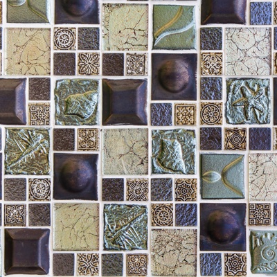 European-style art three-dimensional mosaic tile paste