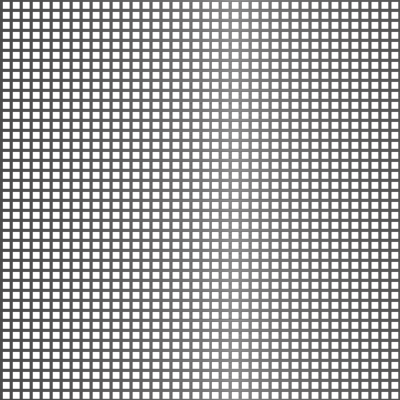 Black titanium gradient perforated aluminum plate