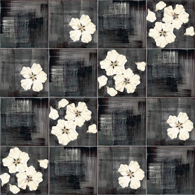 Seamless Retro Pastoral Style Marble Stone Floral Patchwork Pattern Tiles Small Tiles Antique Tiles Floor Tiles Wall Tiles