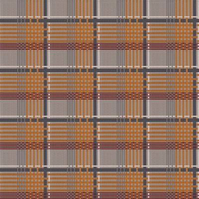 seamless orange gray geometric plaid striped fabric wallpaper wall covering fabric