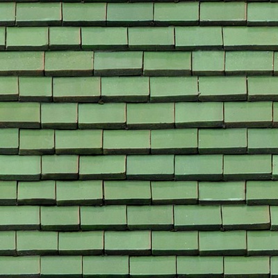 Green Roof Roof Tile Tile Top