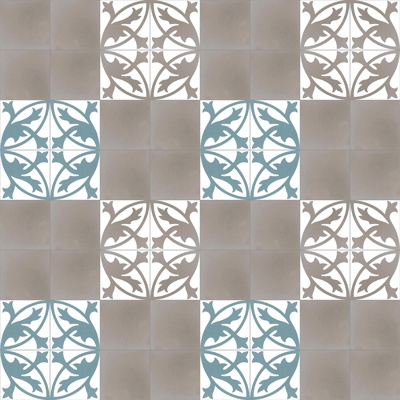 Seamless European style retro cement concrete stone geometric mosaic pattern ceramic tile tile floor tile wall tile