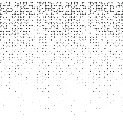 Black and white gradient metal perforated plate perforated plate perforated metal plate perforated aluminum plate