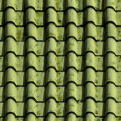 Green Roof Roof Tile Tile Top