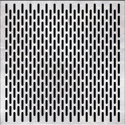 oblong metal perforated plate hollow plate punching plate metal plate perforated plate aluminum plate pattern plate