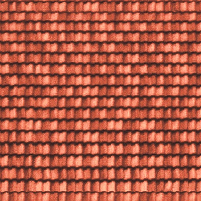 Red roof roof tile tile top