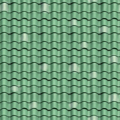 Green Roof Roof Tile Tile Top