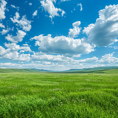 grassland sky