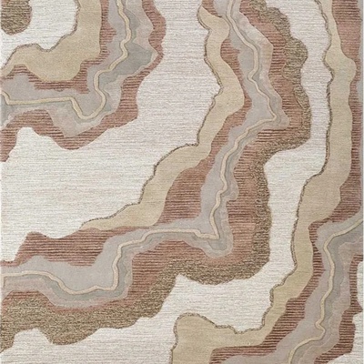 Modern abstract texture carpet