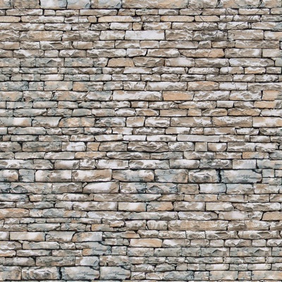 Seamless old damaged outdoor building rock stone wall brick wall