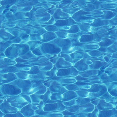 Seamless blue swimming pool water ripple surface pool texture