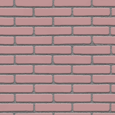 Seamless red brick wall exterior wall ground