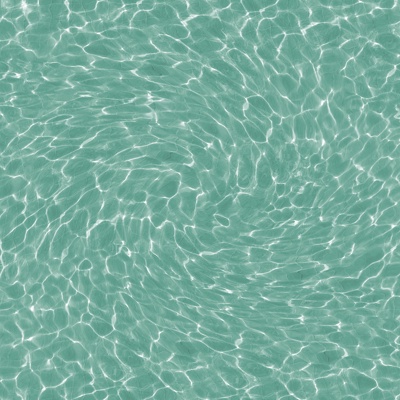 Seamless green swimming pool water ripple surface pool texture