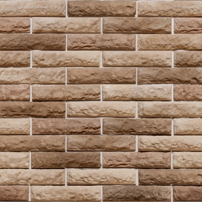 Seamless yellow mushroom stone culture stone wall