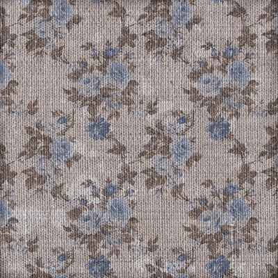 blue pattern cloth