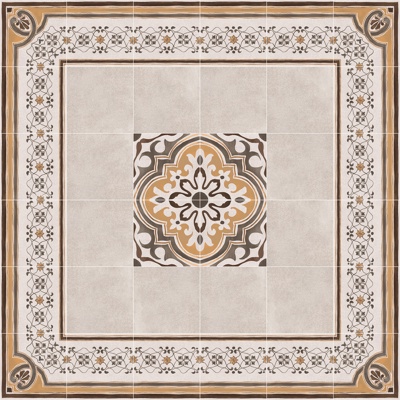 Seamless European style retro cement concrete stone geometric mosaic pattern ceramic tile tile floor tile wall tile