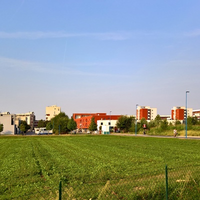 Urban City Square Architecture Rural Landscape Scenery