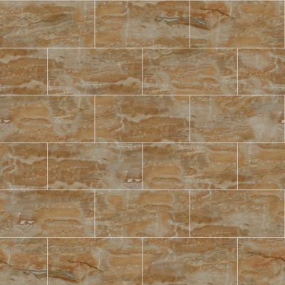 Seamless Modern Yellow Marble Stone Geometric Splicing Parquet Pattern Tile Floor Tile Wall Tile