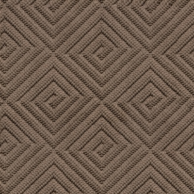 Seamless Modern Hotel Office Brown Geometric Pattern Carpeted Floor Mat