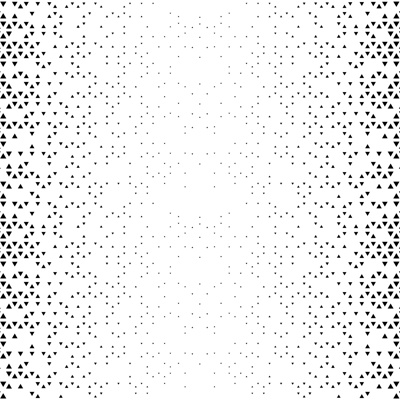 Black and white gradient perforated plate triangular perforated plate metal hollow plate punching plate black and white concave and convex