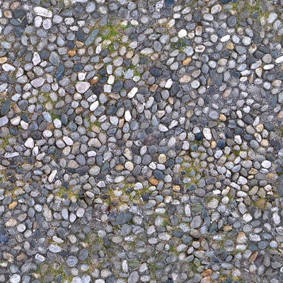 Seamless goose soft stone patchwork floor tile sidewalk road ground street square paving