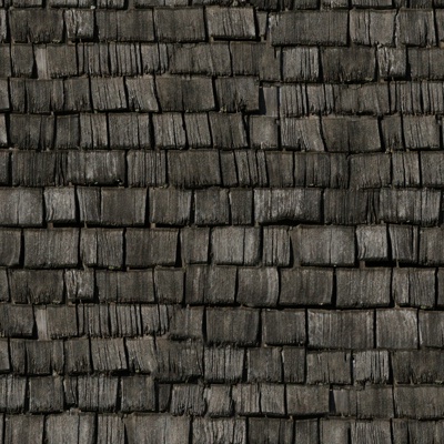 Seamless old villa building roof anti-corrosion wood tiles