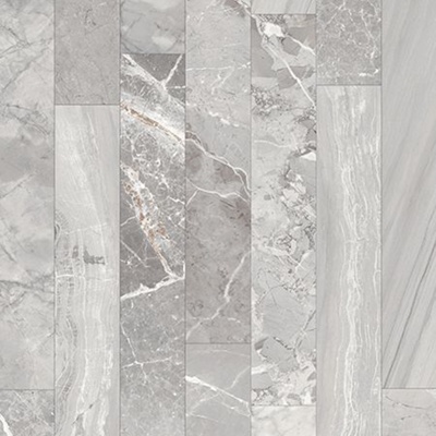 light gray long marble tiles