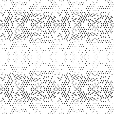 Perforated metal plate hollow plate black and white concave and convex black and white gradient perforated plate