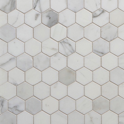 hexagonal marble