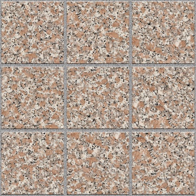 Seamless granite stone parquet floor tile sidewalk road ground square paving