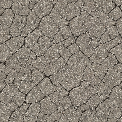 Seamless gray cracked cement asphalt asphalt road ground road road